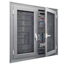 Aluminum decorative window security bars